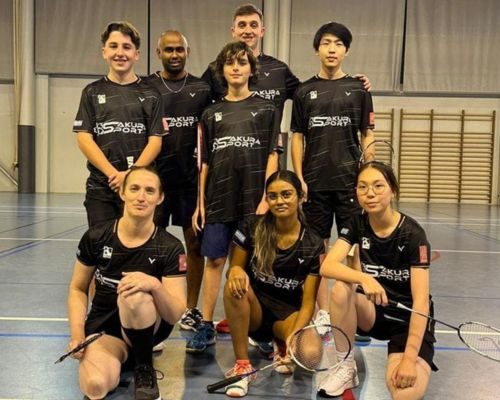 Equipe 4 red star mulhouse badminton 2023